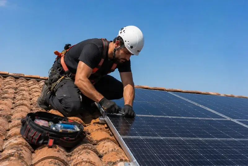 Maintenance et monitoring de panneaux solaires à Gaillan-en-Médoc